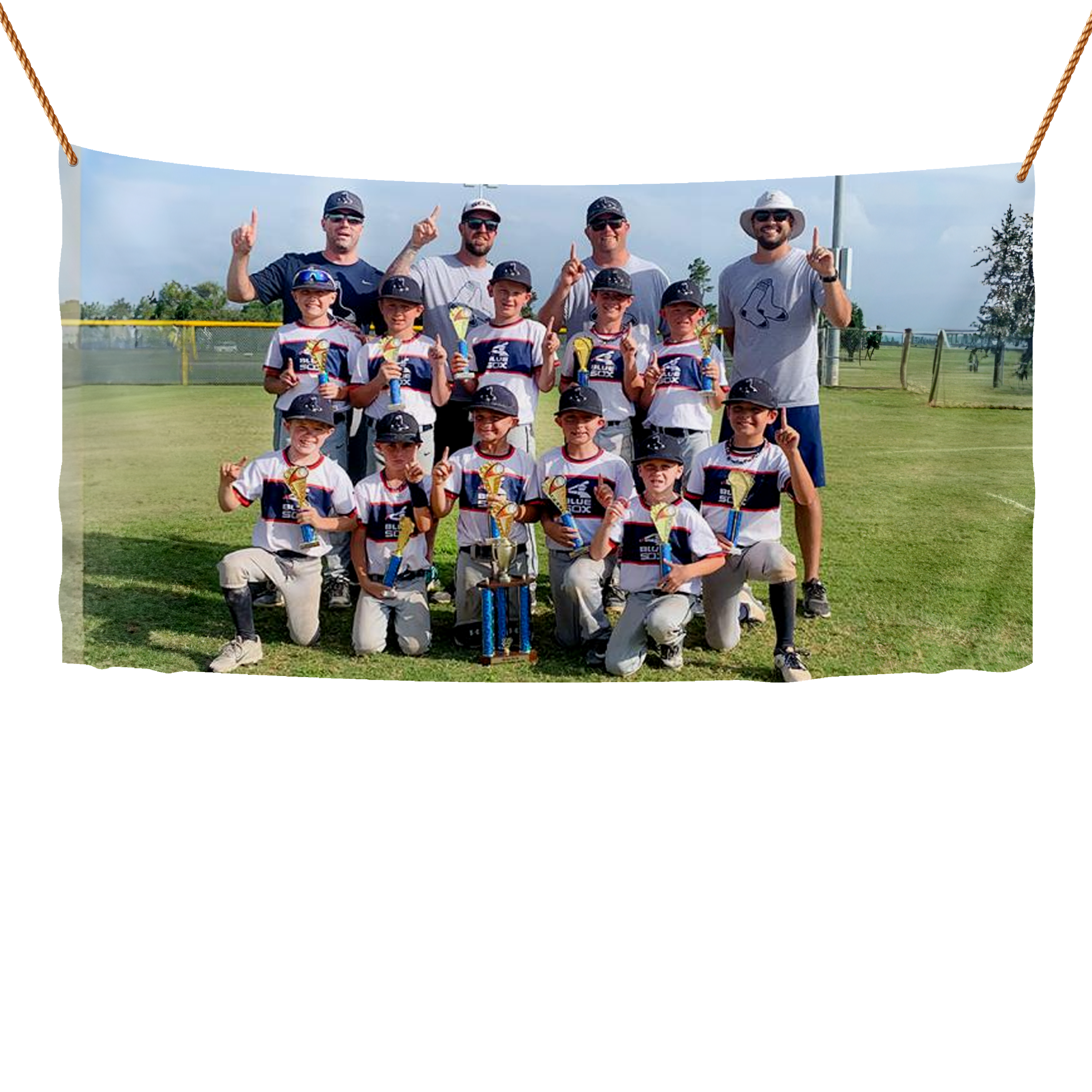 Custom Sublimated Team Banner 4&