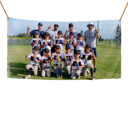Custom Sublimated Team Banner 4&